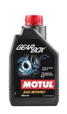 ACEITE MOTUL 80W90 1L GEARBOX MTF GL4/GL5 / ACEITE Z DODATKIEM MOS2 / PRZEKLADN  