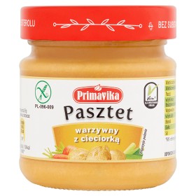 PASZTET WARZYWNY Z CIECIORKĄ 160G PRIMAVIKA