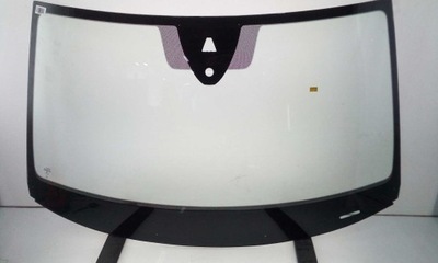 Стекло лобовое vw t-roc 2017- датчик камера зелёный фото №1