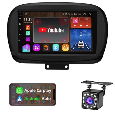 RADIO GPS BT ANDROID FIAT 500X 2014-2021 SIM  