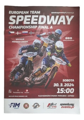 PROGRAM ZAWODÓW DME FINAŁ A PARDUBICE 30.03.2024