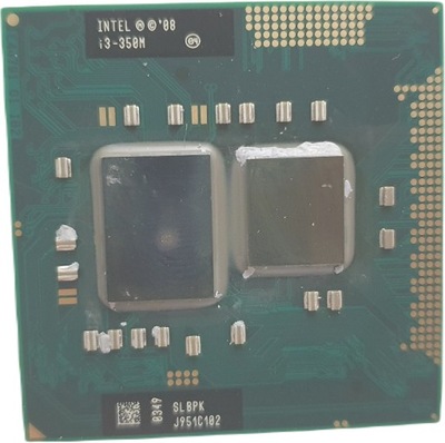 Procesor Intel i3-350M 2,26 GHz SLBPK