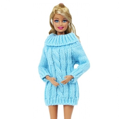 Sweterek dla lalki sweter zimowy z PL