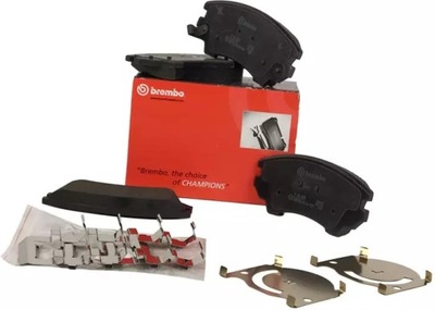 Brembo тормозные колодки тормозные перед chevrolet malibu фото №1