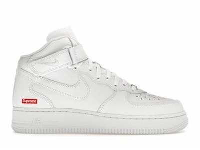 Buty Nike Air Force 1 Mid Supreme White 42 EU | 26,5 CM