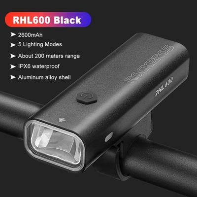 ROCKBROS Bike Light Front Cycling Flashlight 1000LM Bicycle Headlight