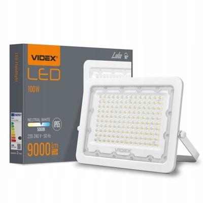 NASWIETLACZ DIODO LUMINOSO LED BLANCO HALÓGENO 5000K 9000LM 100W  