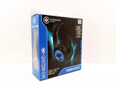 SŁUCHAWKI NAUSZNE OVERDRIVE GAMING HEADSET