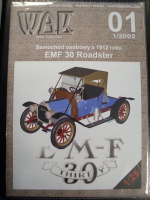1:25 Samochód EMF 30 Roadster 1912 WAK 1/2005