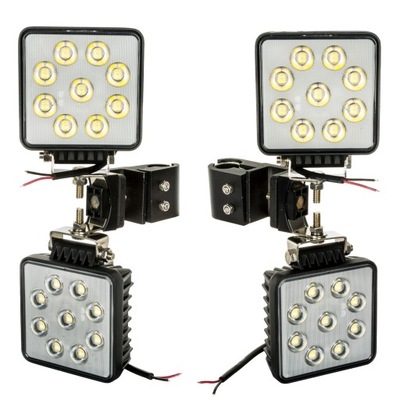 JUEGO FAROS ROBOCZYCH 144 DIODO LUMINOSO LED 144W 3600LM 12V 24V  