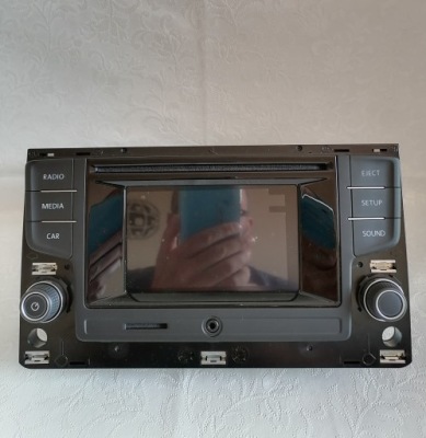 Vw golf vii sportsvan touran радио сенсорный cd sd фото №1