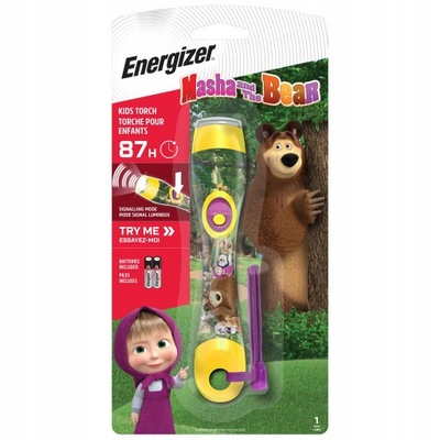 Latarka LED Energizer Masza Niedźwiedź Masha Bear