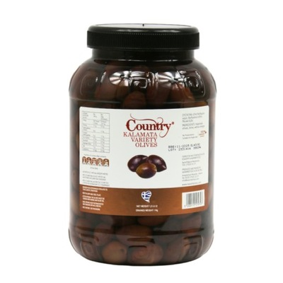 Oliwki z Grecji Country Kalamata 1kg po odsączeniu greckie