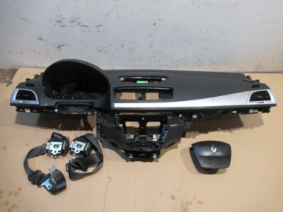 Панель приладів консоль комплект renault megane iii фото №1