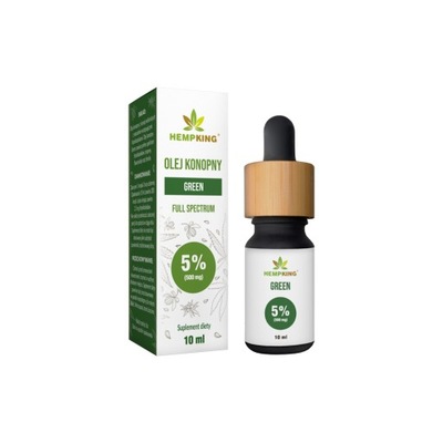 HempKing - Olej CBG 5% Green - 10ml