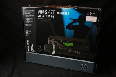 Mikrofon bezprzewodowy AKG WMS-470 Vocal Set D-5