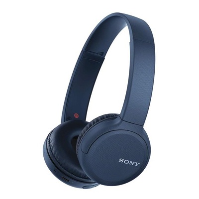 Oryginalne słuchawki nauszne Sony WH-CH510 Bluetooth Niebieskie