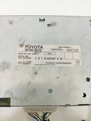 Lexus ls 430 ls430 lift 2004 pionieer радио приёмник блок управления модуль фото №1