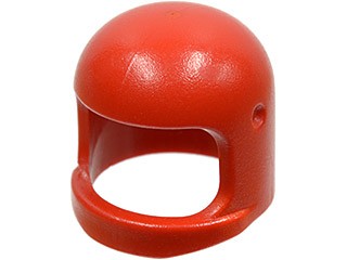 LEGO hełm kask 193b2 czerwony