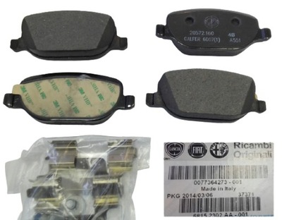 Гальмівні колодки гальмівні задня alfa romeo 159 оригінал фото №1