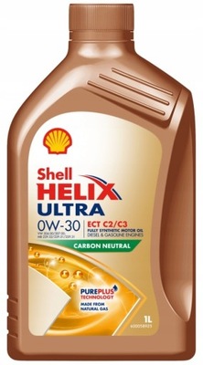 Olej silnikowy syntetyczny Shell Helix Ultra ECT 1l 0W-30