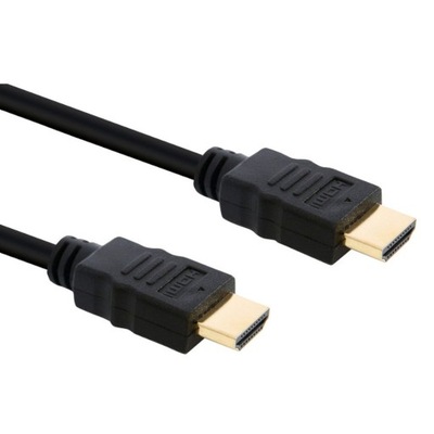 Kabel HDMI-HDMI 10M Gold ekranowany 19-PIN v 1.4