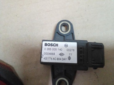 Датчик удару renault scenic i 0265005140 eu фото №1