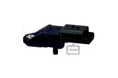 DELPHI SENSOR DE PRESIÓN W KOLEKTORZE SSACYM CITROEN C1 C2 C2  