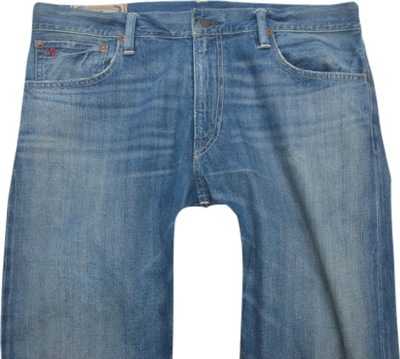 V Modne Spodnie Jeans Ralph Lauren 34/32 Varick Slim z USA !!