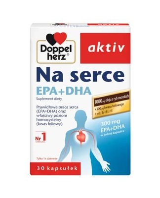 Doppelherz Aktiv Na serce EPA+DHA 30 kapsułek