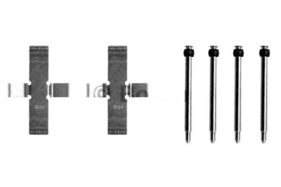 Bosch набір монтажний гальмівних колодок bmw 7 728 e23 фото №1