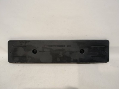 Підкладка рамка pod номерний знак реєстраційна porsche 911 992 992807287 фото №1