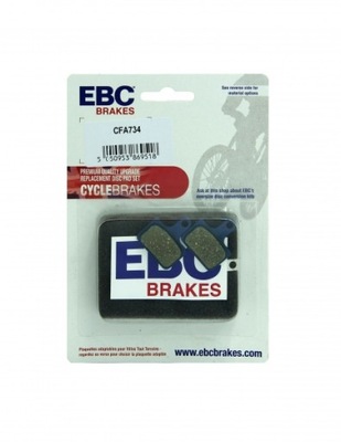 Klocki rowerowe EBC (organiczne) CFA734