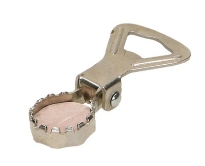 OTWIERACZ METALOWY OTWIERAK DO KAPSLI BUTELEK Z ZAMYKACZEM