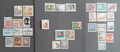 Austria 1987 - Znaczki kasowane na podlepce