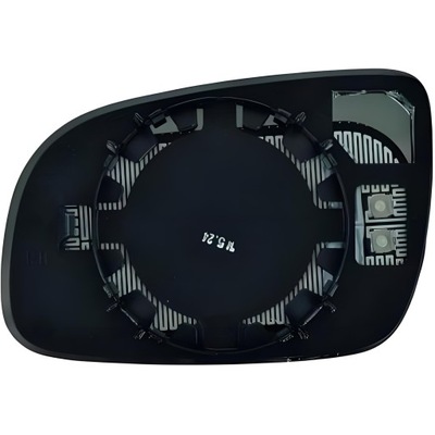 Diederichs 2204228 скло дзеркало, дзеркало зовнішнє фото №1