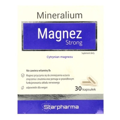 STARPHARMA Magnez Strong 30 kapsułek