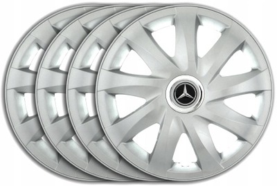 TAPACUBOS 14'' MERCEDES 190 W201 W207 W307 W124 DRS  