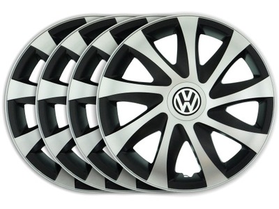 TAPACUBOS 14 PARA VW TIGUAN GOLF POLO PASSAT T-ROC DRM  