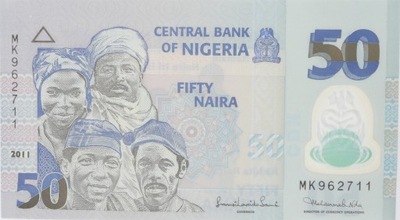50 Naira - Nigeria - 2011 rok - UNC