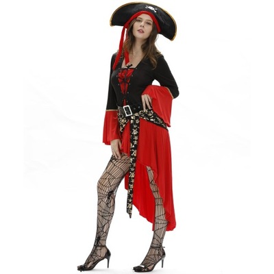 Seksowny kostium piratki na Halloween Masquerade