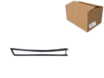 Молдинг бампера передній vw passat 05-10 abakus фото №1