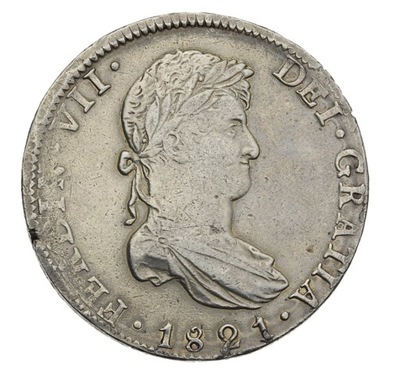 [M4302] Meksyk 8 reales 1821