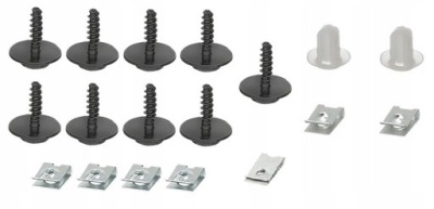 Клипсы подкрылок ford c-max focus 2 3 ii iii mk2 mk3 transit connect фото №1