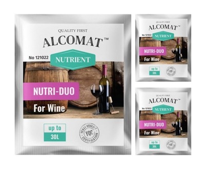 Pożywka do wina Alcomat Nutri-Duo + tiamina 3szt