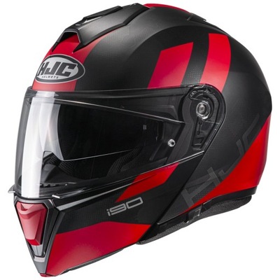 Kask HJC i90 Syrex MC-1SF Czerwony Szczęka L