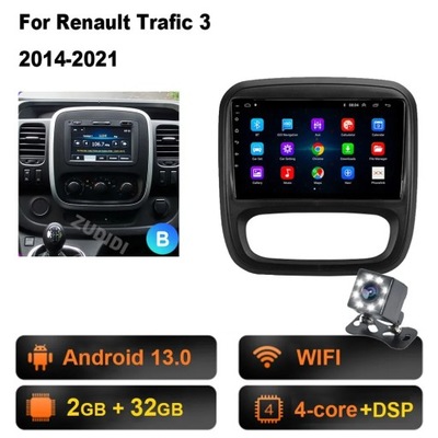 NAWIGATOR GPS PARA RENAULT TRAFIC 3 2014-2021 PARA OPLA VIVARO B 2014-2018  