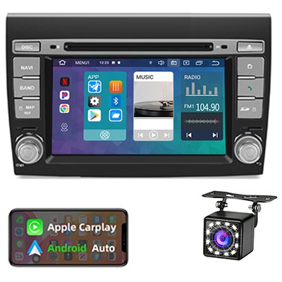 RADIO GPS ANDROID FIAT BRAVO 2007-2014 CARPLA  