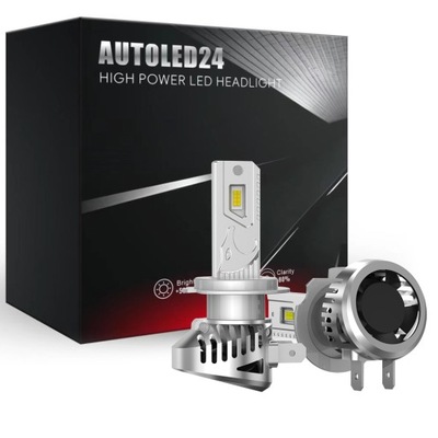 ULTRA GALINGOS LEMPUTĖS LED H7 AUTOLED24 RETRIFY PRO E11 CAN 1:1 BE ADAPTEROW 