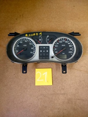 Счетчик спидометр renault clio ii 8200261102 фото №1
